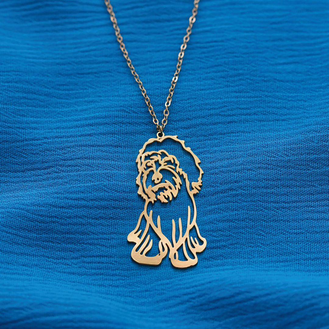 Dog Breed - Line art Necklace