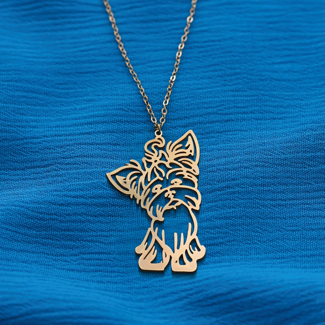 Dog Breed - Line art Necklace