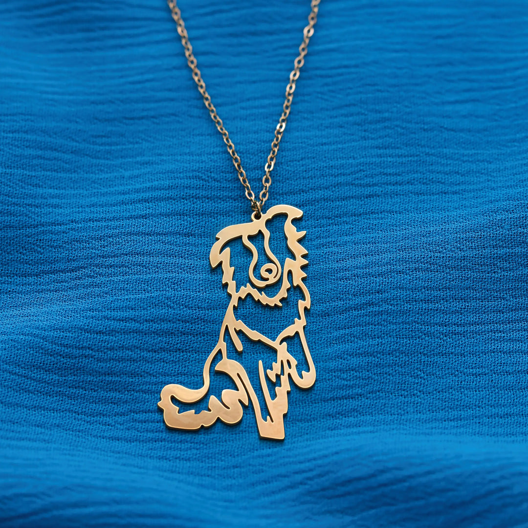 Dog Breed - Line art Necklace