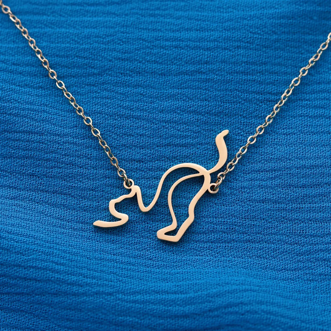 Dog Breed - Line art Necklace