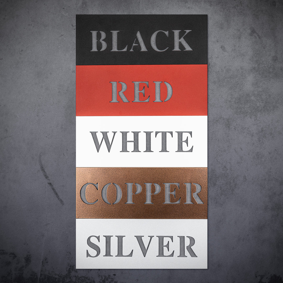 Jack Russell Line Art - Metal Wall Sign