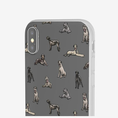Irish Wolfhound - Flexi Phone Case