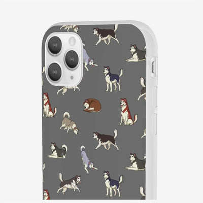 Husky - Malamute - Flexi Phone Case