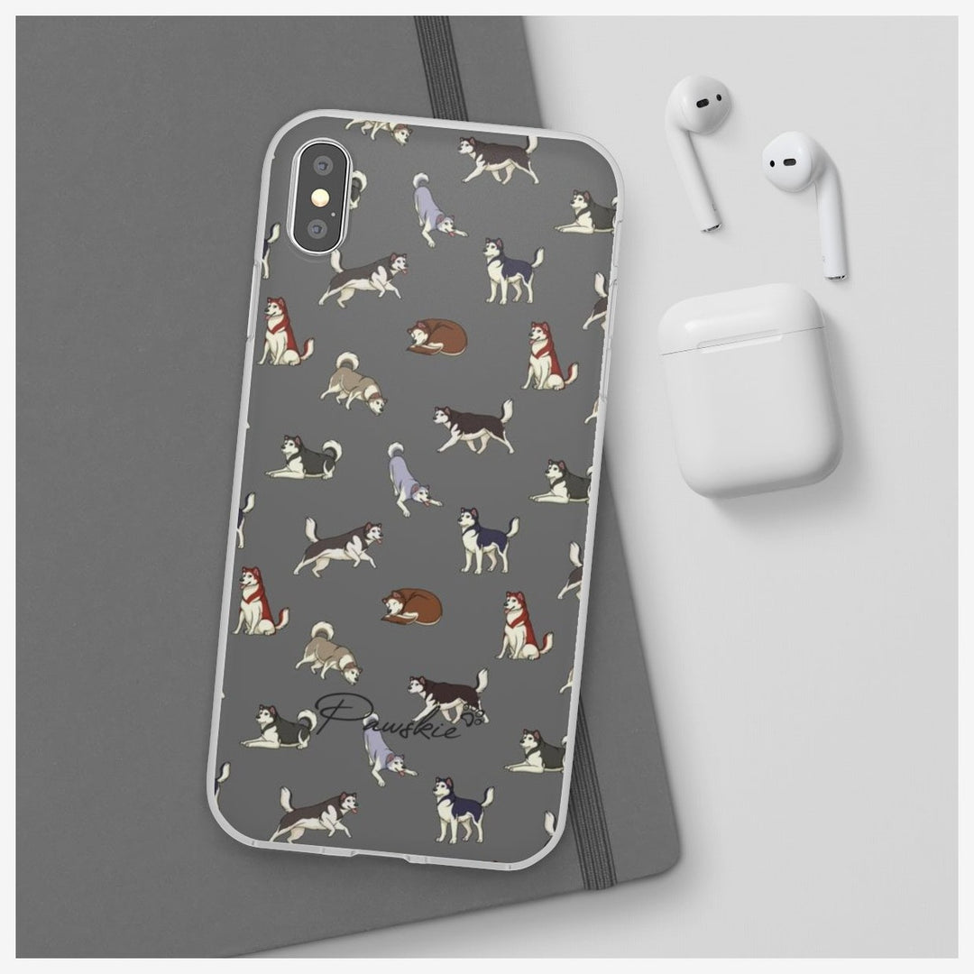 Husky - Malamute - Flexi Phone Case
