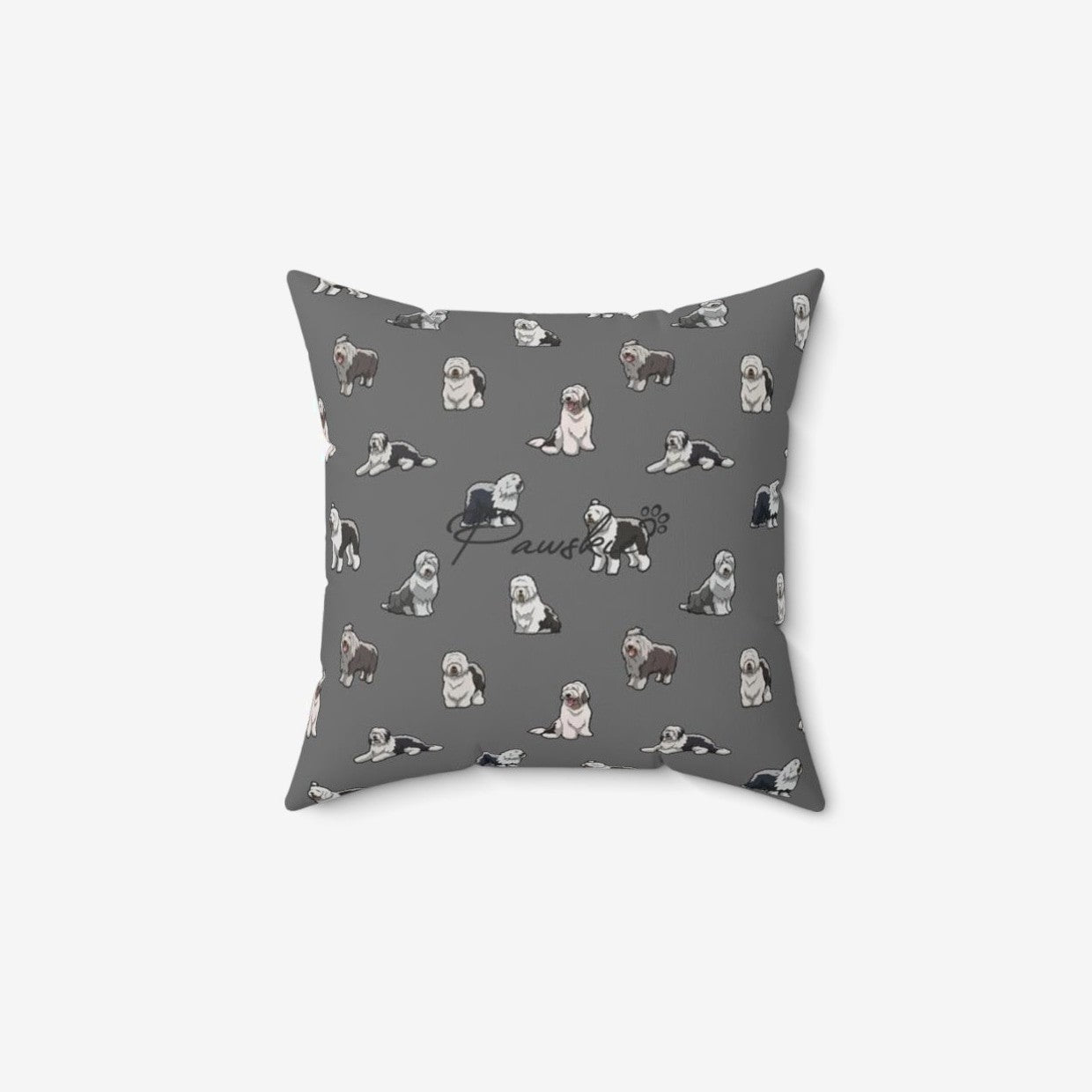 Old English Sheepdog - Pillow