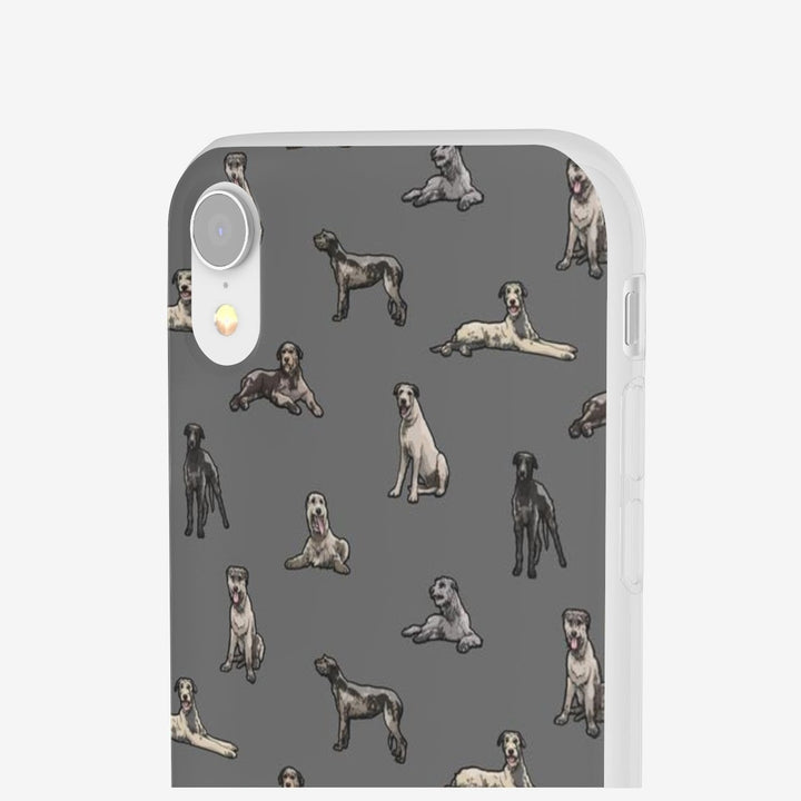 Irish Wolfhound - Flexi Phone Case