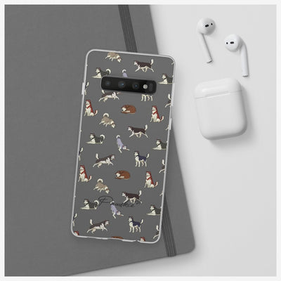Husky - Malamute - Flexi Phone Case
