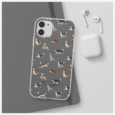 Husky - Malamute - Flexi Phone Case