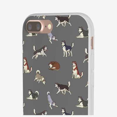 Husky - Malamute - Flexi Phone Case