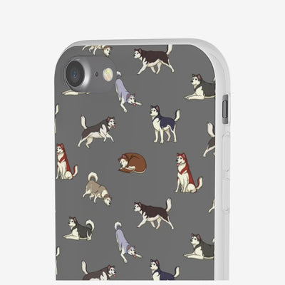 Husky - Malamute - Flexi Phone Case