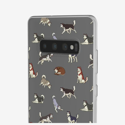 Husky - Malamute - Flexi Phone Case