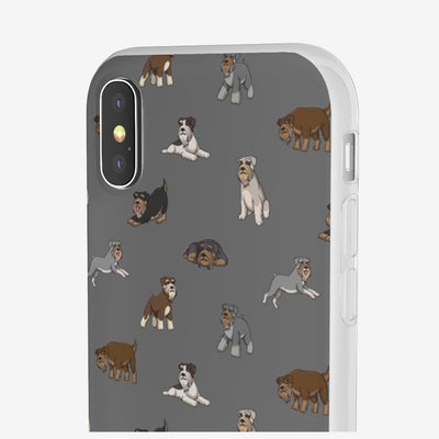 Schnauzer - Flexi Phone Case