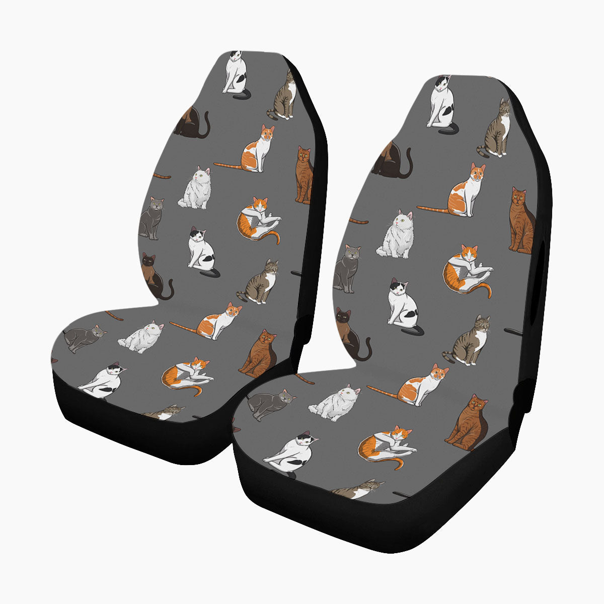 Cats - Pair of Car Seat Covers