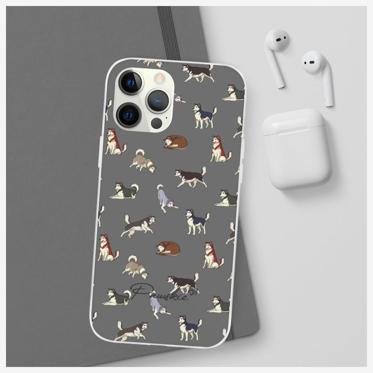 Husky - Malamute - Flexi Phone Case