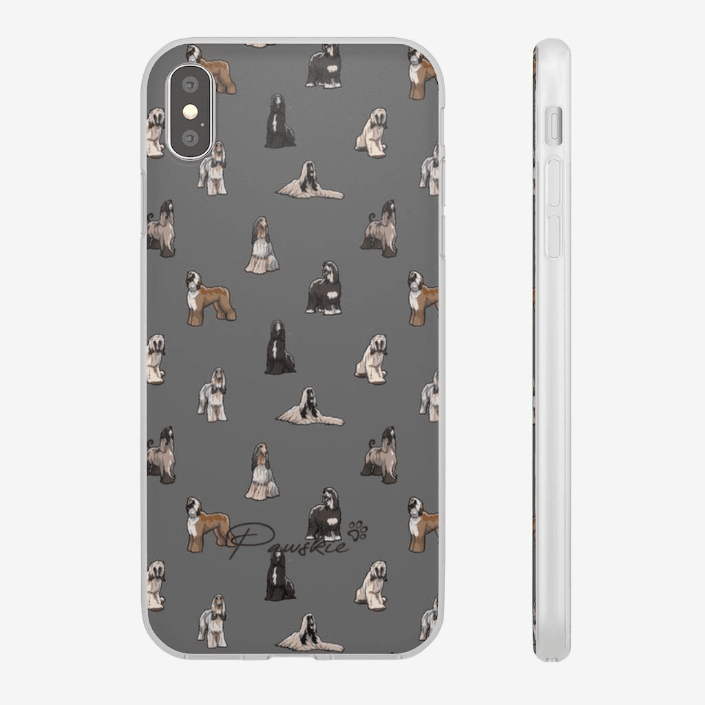 Afghan Hound - Flexi Phone Case