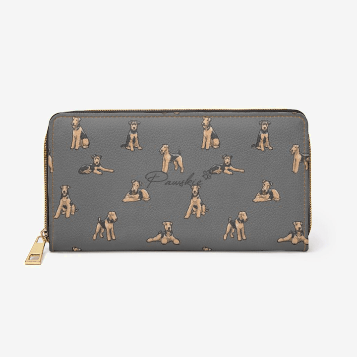 Airedale Terrier - Zipper Wallet