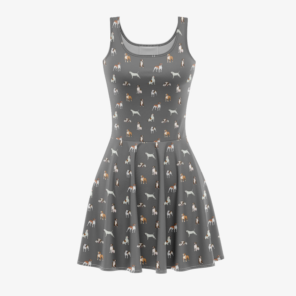 American Bulldog - Skater Dress