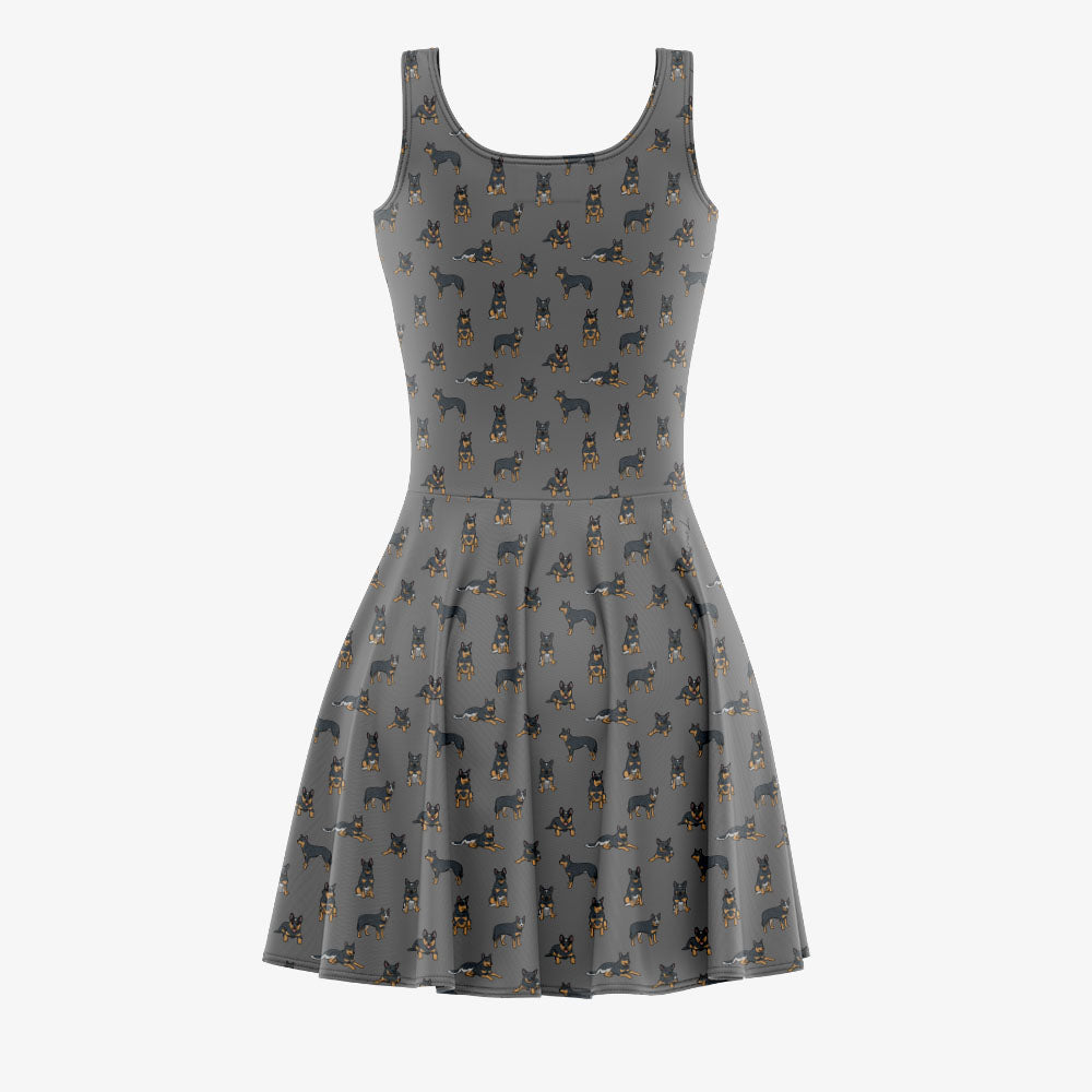 Australian Cattle - Skater Dress