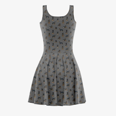 Australian Cattle - Skater Dress