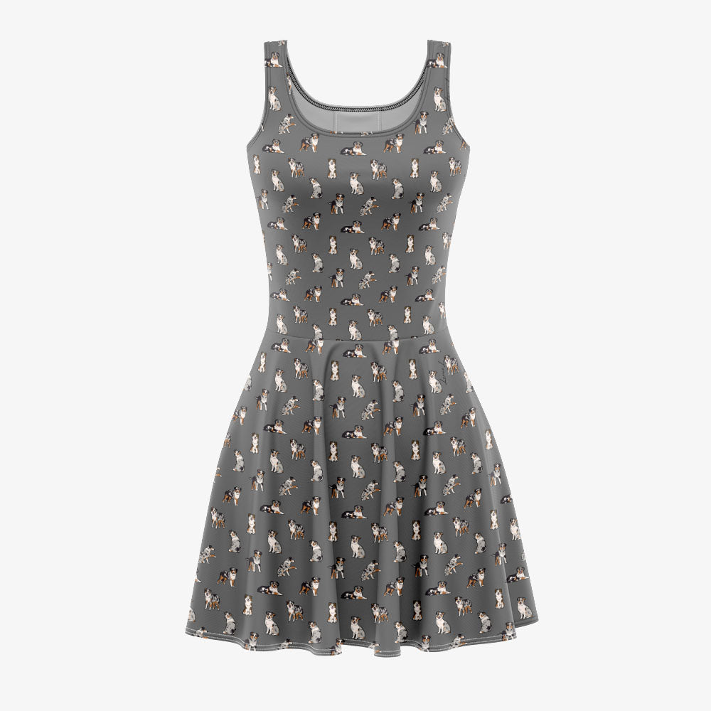 Australian Shepherd - Skater Dress