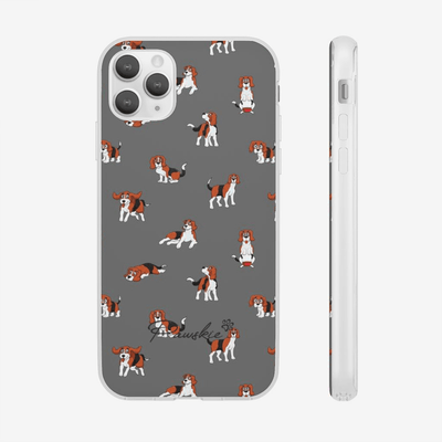 Beagle - Flexi Phone Case