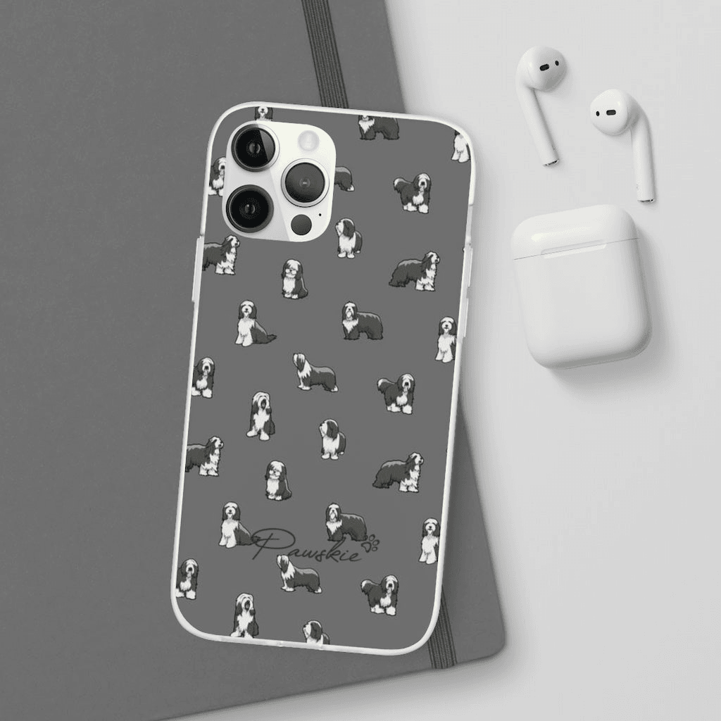 Bearded Collie - Flexi Phone Case