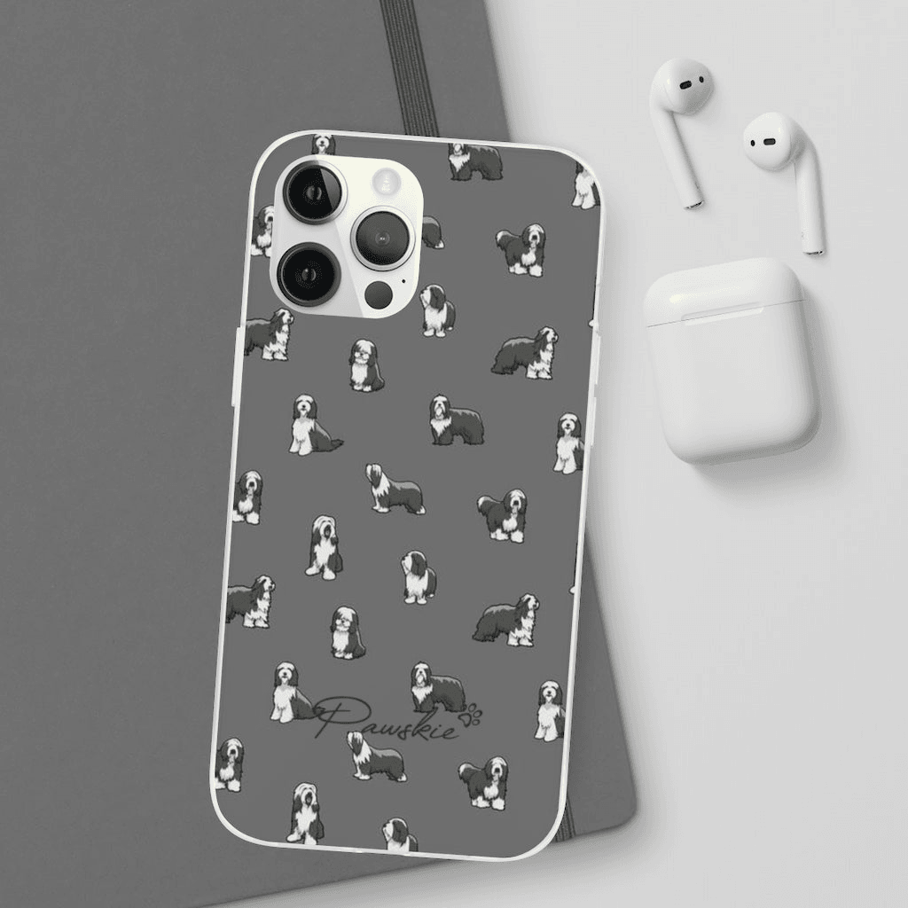 Bearded Collie - Flexi Phone Case
