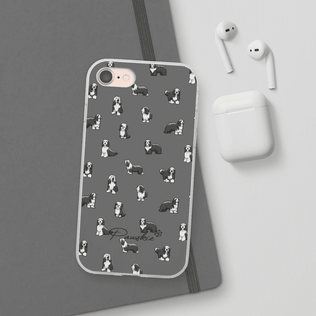 Bearded Collie - Flexi Phone Case