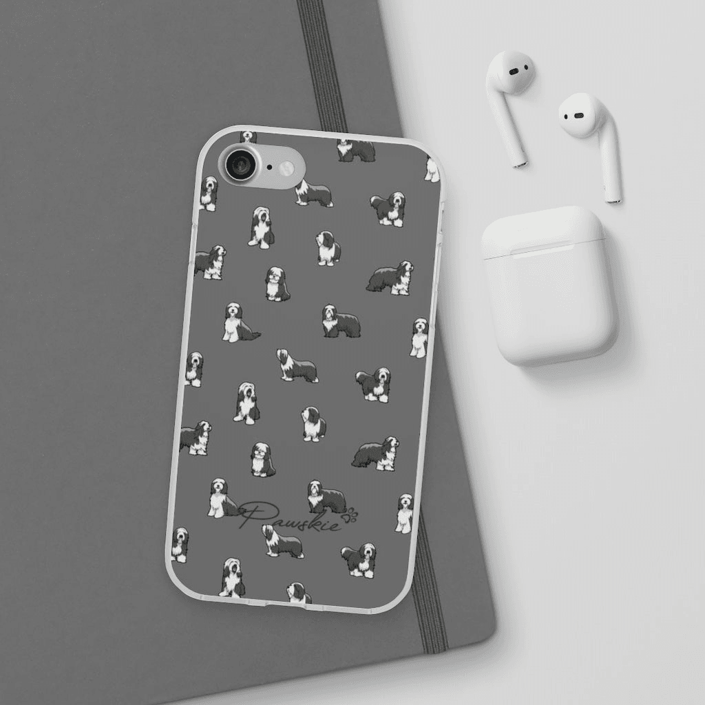 Bearded Collie - Flexi Phone Case