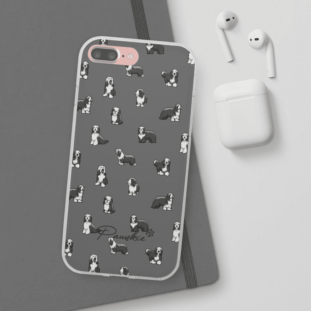 Bearded Collie - Flexi Phone Case
