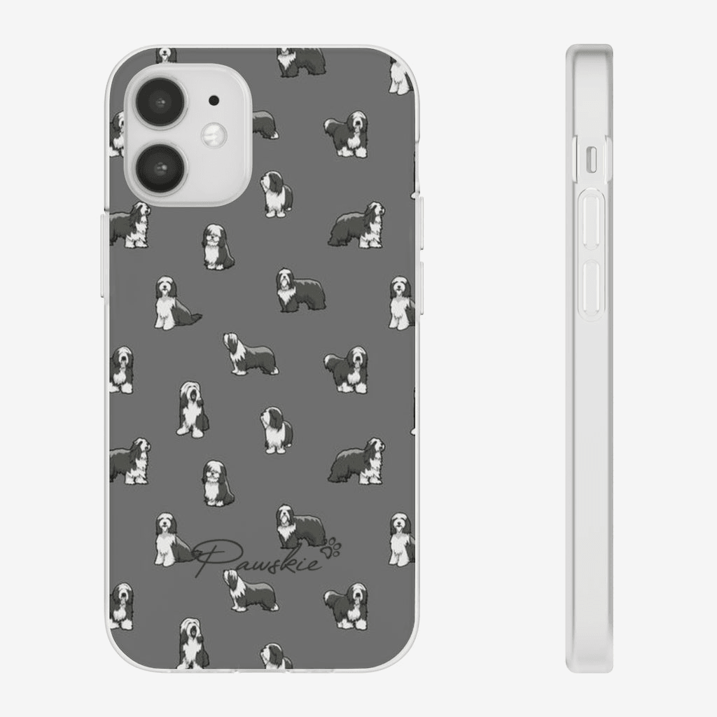 Bearded Collie - Flexi Phone Case