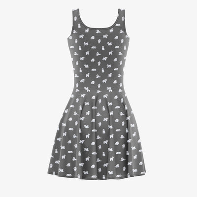 Bichon Frise - Skater Dress