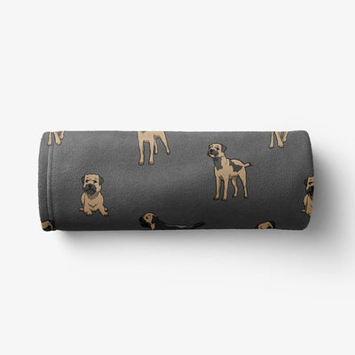 Border Terrier - Comfy Fleece Blanket