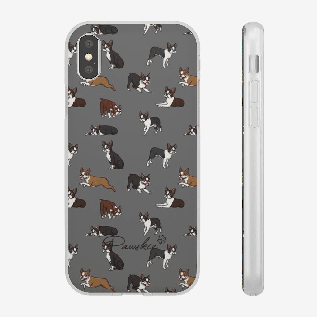 Boston Terrier - Flexi Phone Case