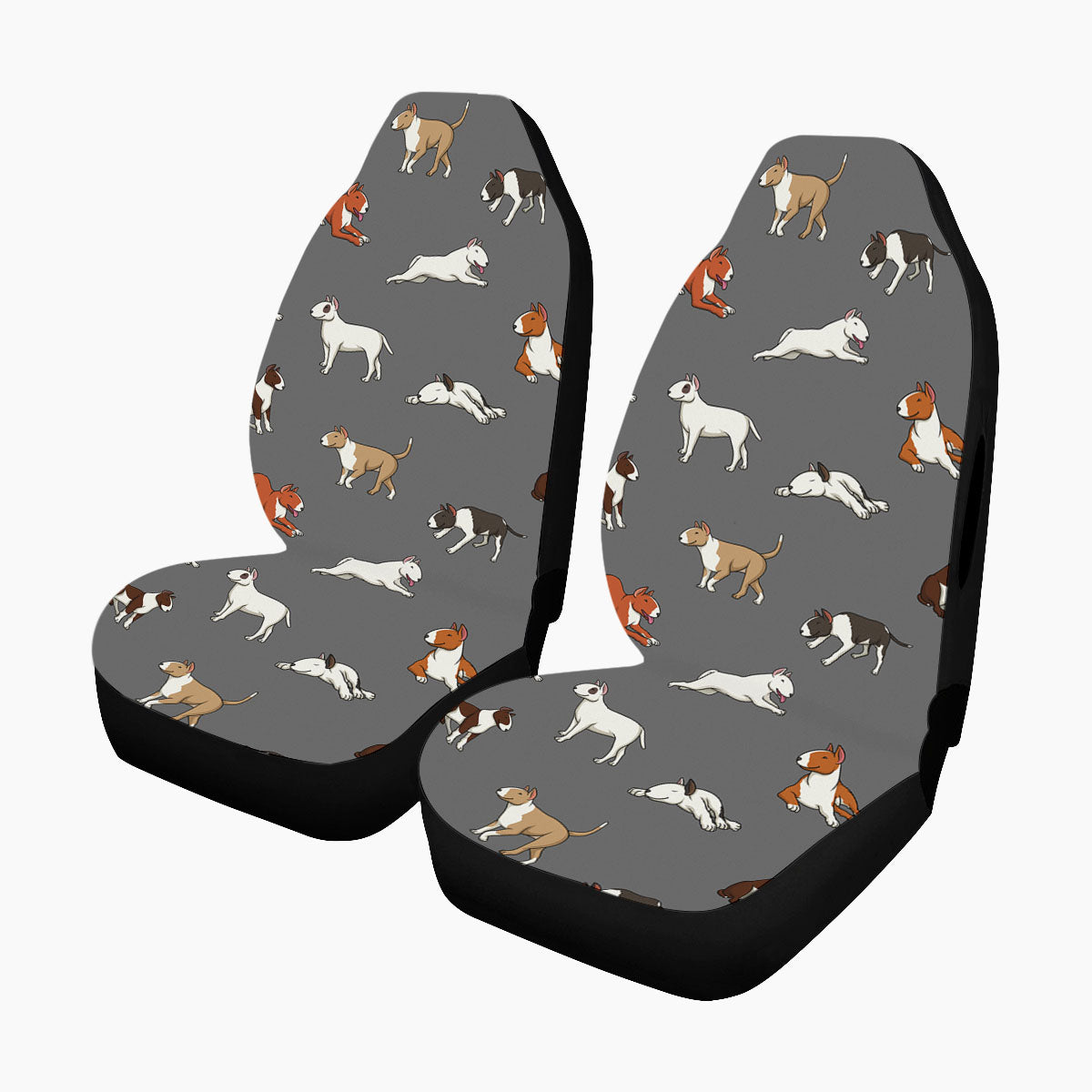 Bull Terrier - Pair of Car Seat Covers