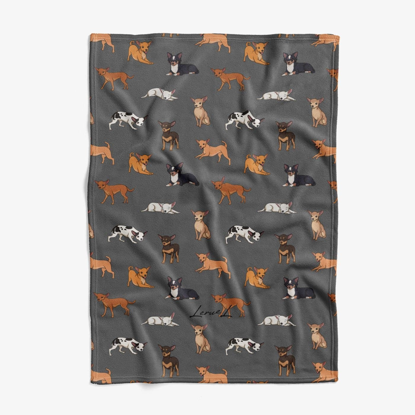 Chihuahua  - Comfy Fleece Blanket