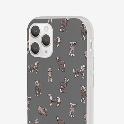Chinese Crested - Flexi Phone Case