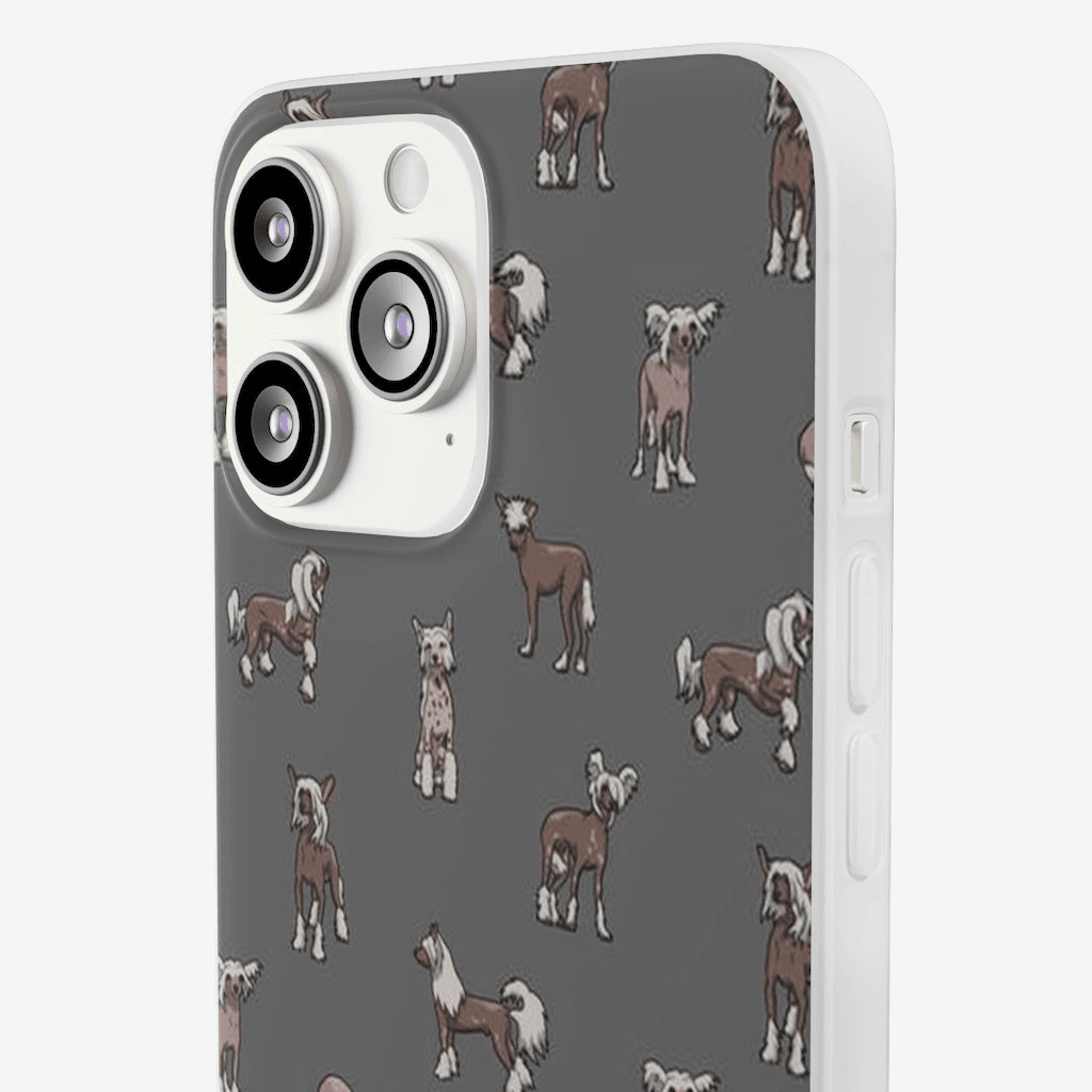 Chinese Crested - Flexi Phone Case