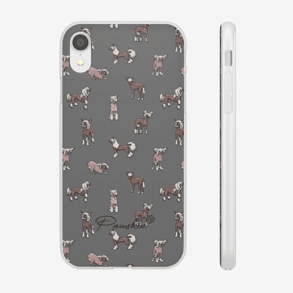 Chinese Crested - Flexi Phone Case