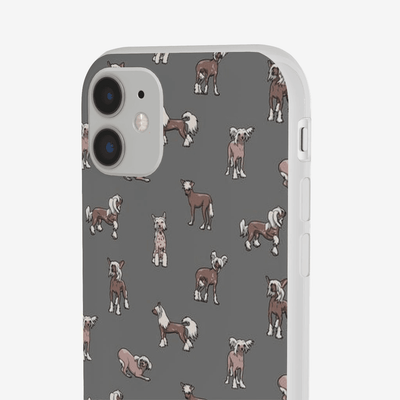 Chinese Crested - Flexi Phone Case