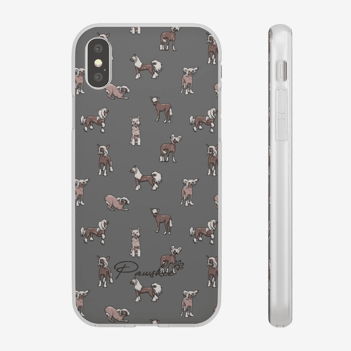 Chinese Crested - Flexi Phone Case