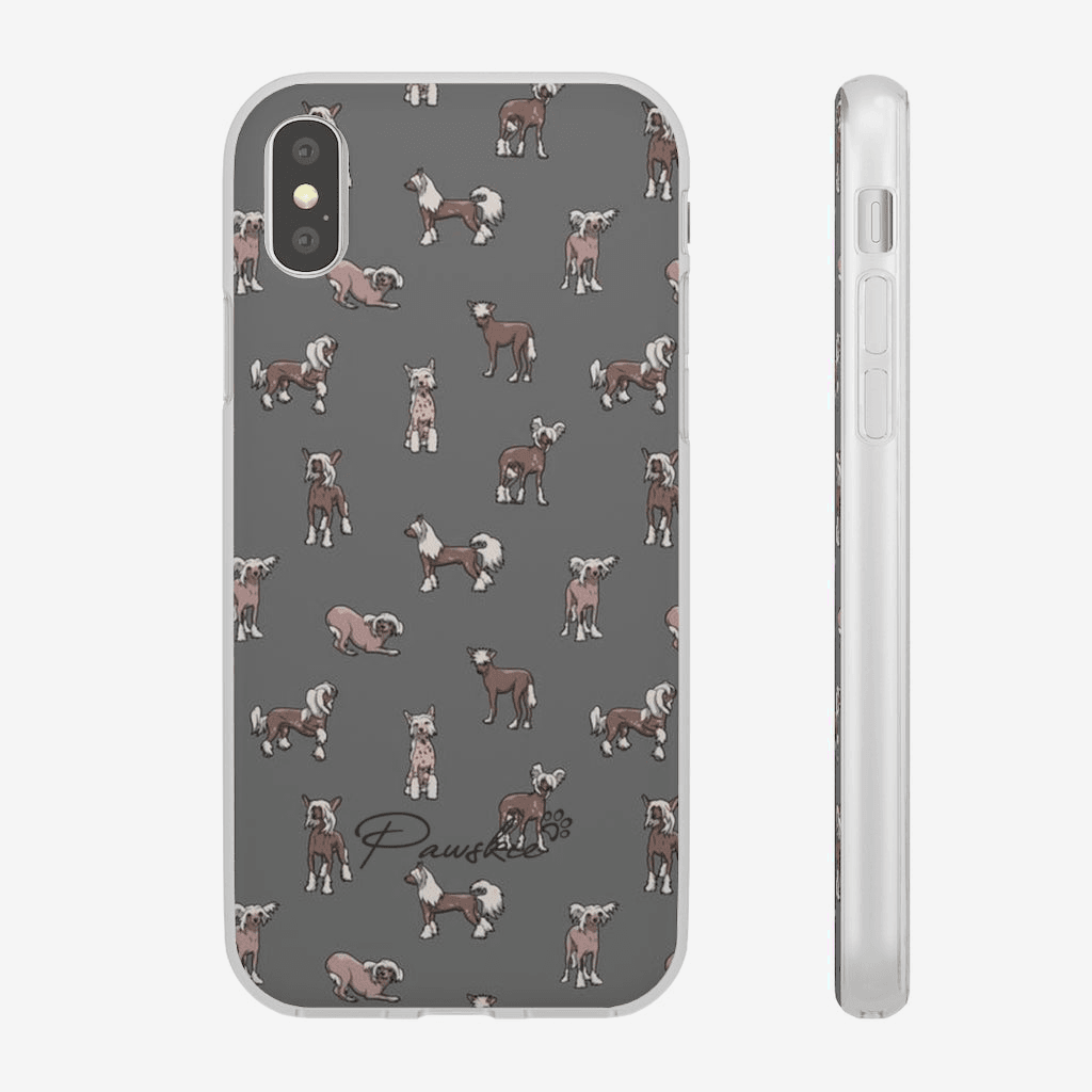 Chinese Crested - Flexi Phone Case