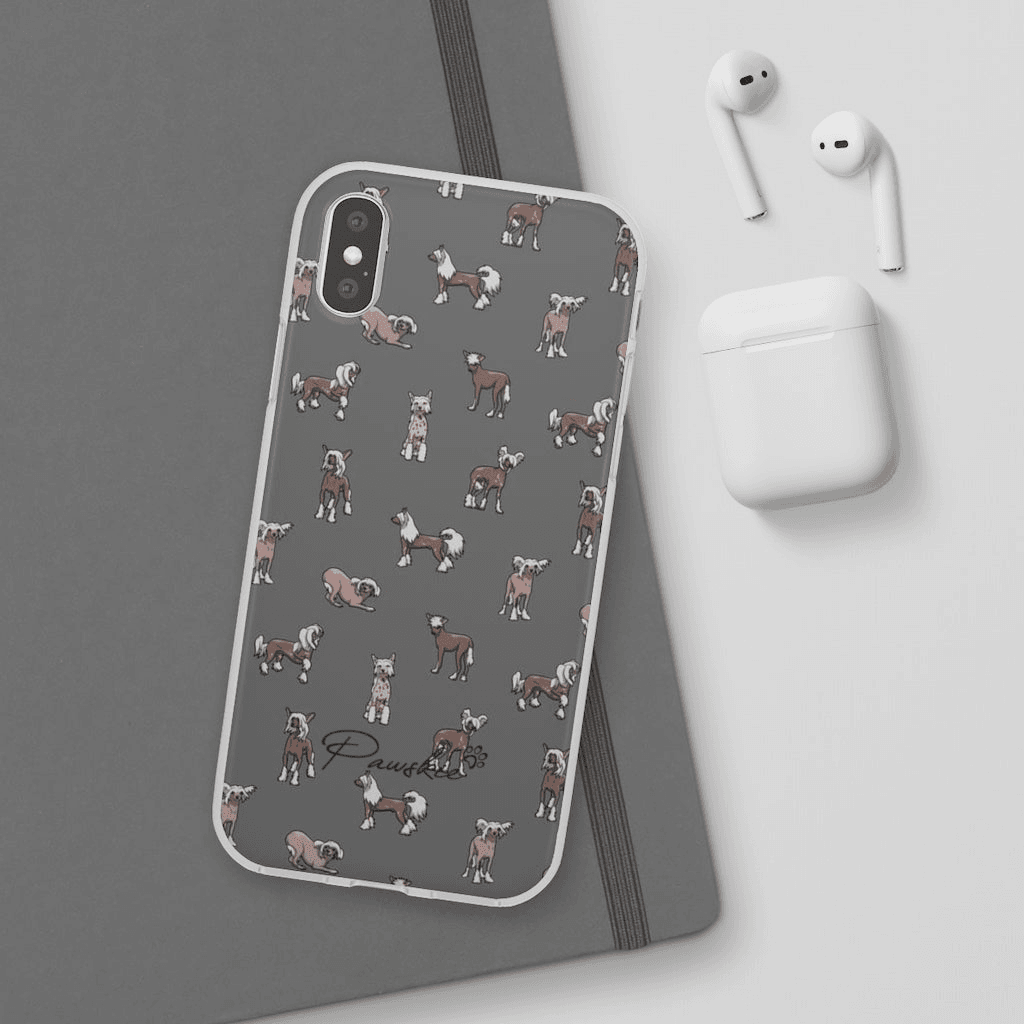 Chinese Crested - Flexi Phone Case