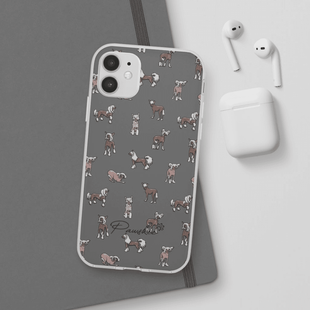 Chinese Crested - Flexi Phone Case
