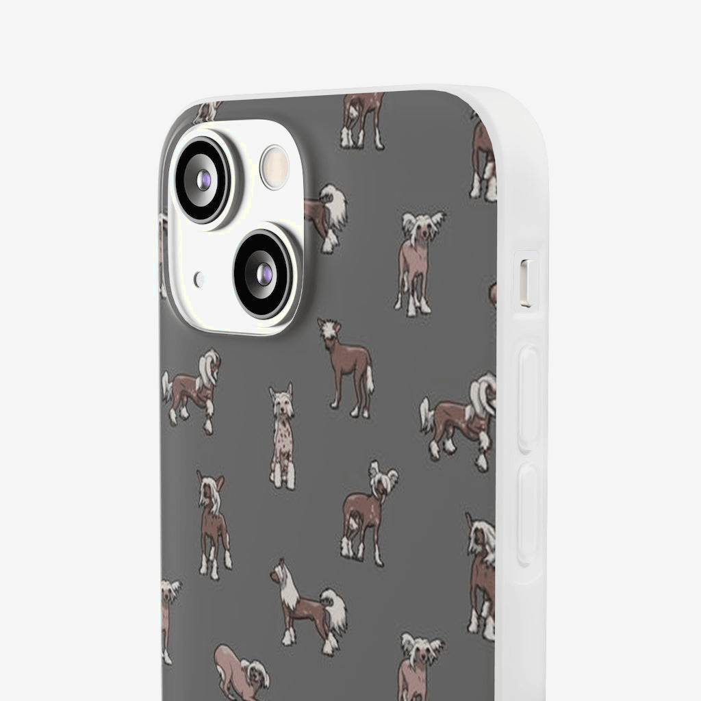 Chinese Crested - Flexi Phone Case