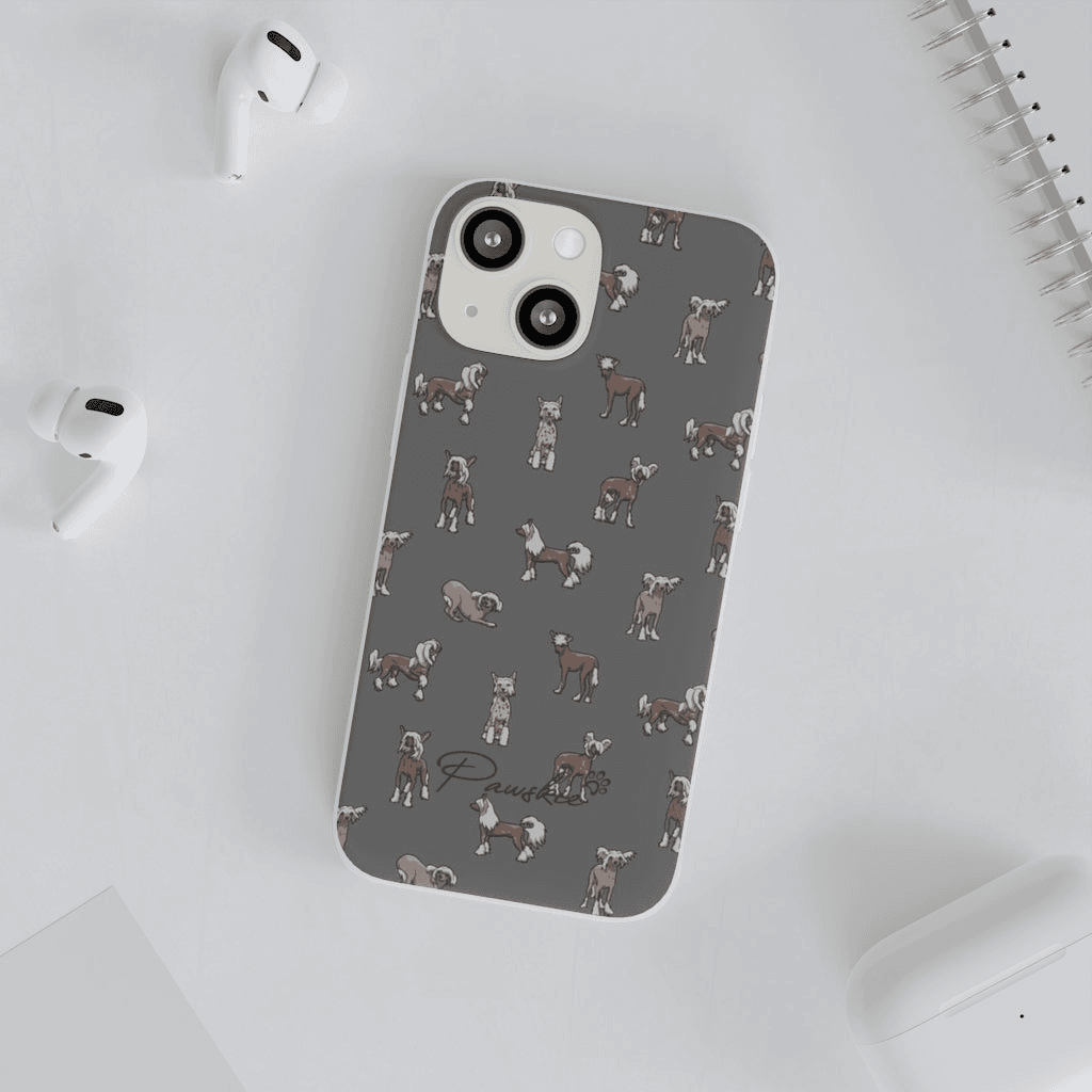 Chinese Crested - Flexi Phone Case