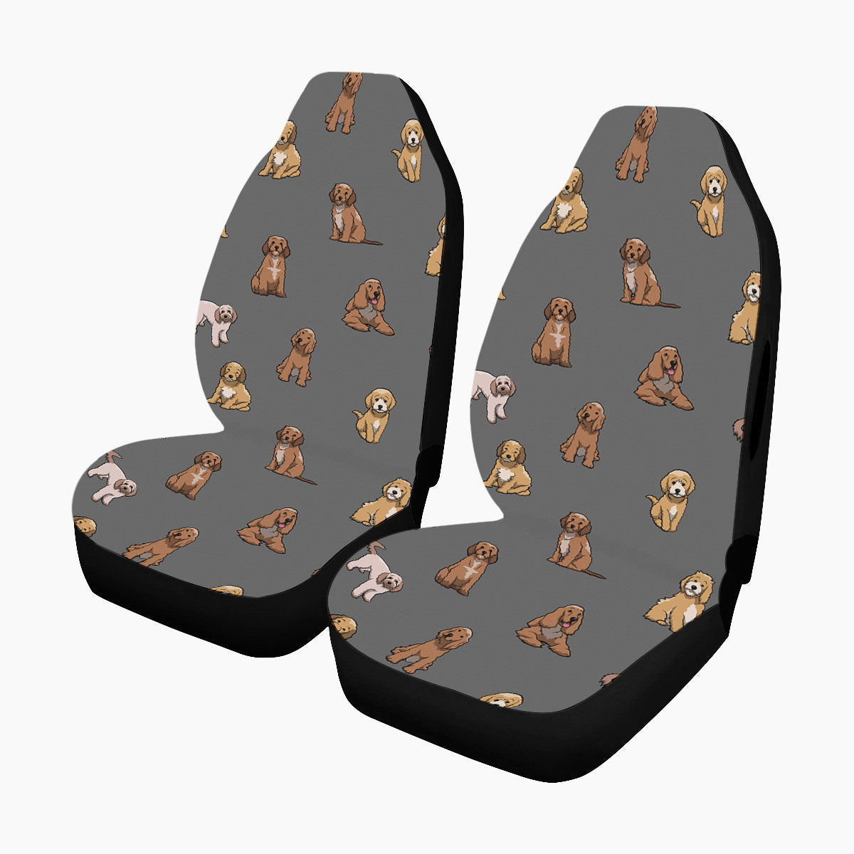 Cockapoo - Pair of Car Seat Covers