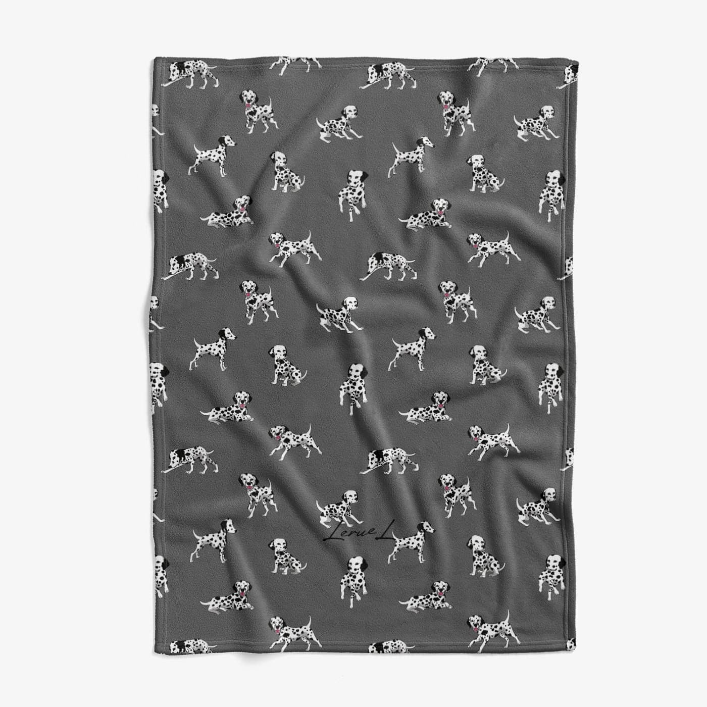 Dalmatian  - Comfy Fleece Blanket