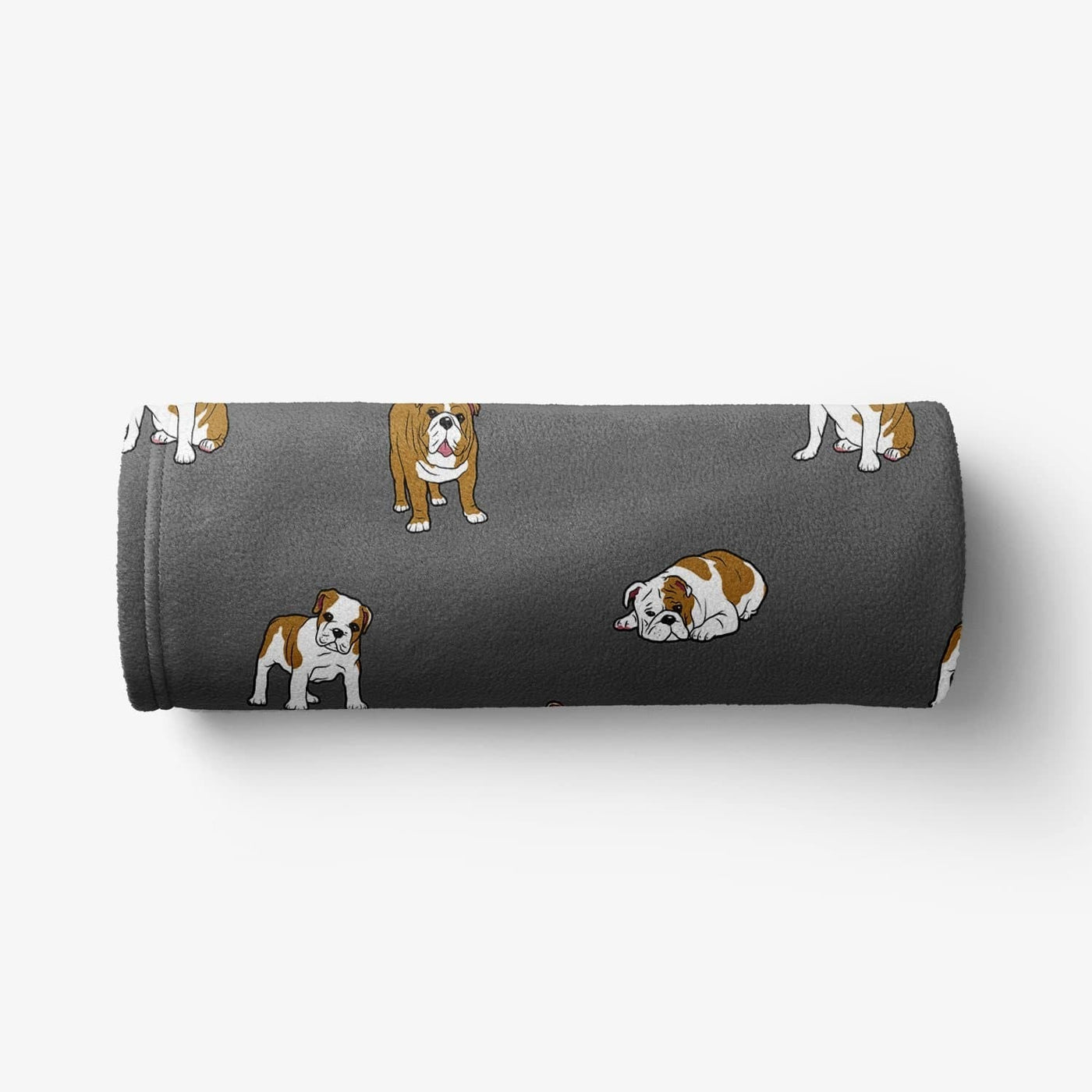 English Bulldog - Comfy Fleece Blanket