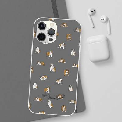 English Bulldog - Flexi Phone Case